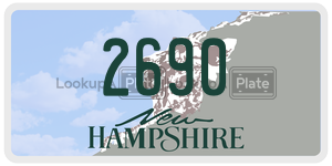 2690  license plate in NH