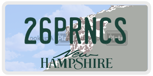 26PRNCS  license plate in NH