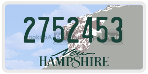 2752453  license plate in NH