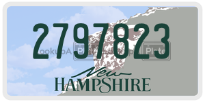 2797823  license plate in NH