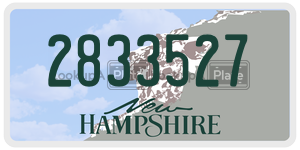 2833527  license plate in NH