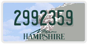 2992359  license plate in NH