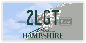 2LGT  license plate in NH