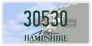 30530  license plate in NH