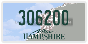 306200  license plate in NH