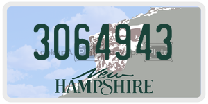3064943  license plate in NH