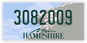 3082009  license plate in NH