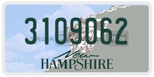 3109062  license plate in NH