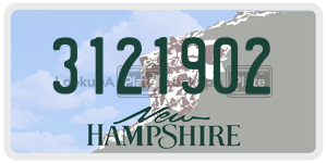 3121902  license plate in NH