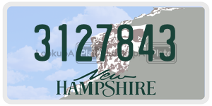 3127843  license plate in NH
