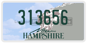 313656  license plate in NH