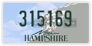 315169  license plate in NH