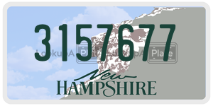 3157677  license plate in NH