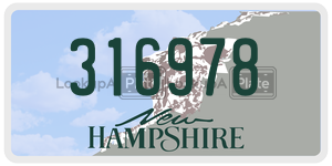 316978  license plate in NH