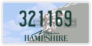 321169  license plate in NH
