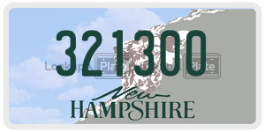321300  license plate in NH
