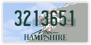 3213651  license plate in NH