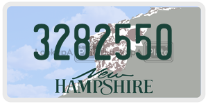 3282550  license plate in NH