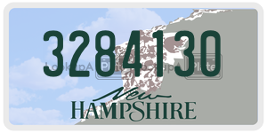 3284130  license plate in NH