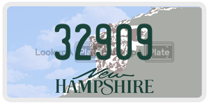 32909  license plate in NH