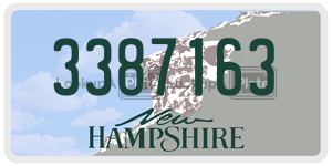 3387163  license plate in NH