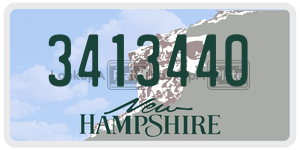3413440  license plate in NH