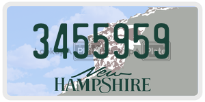 3455959  license plate in NH