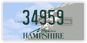34959  license plate in NH