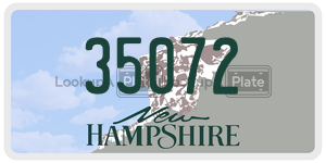 35072  license plate in NH