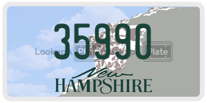35990  license plate in NH