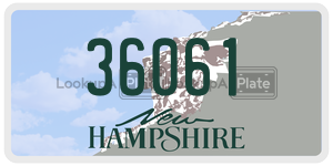 36061  license plate in NH