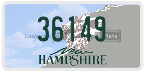 36149  license plate in NH