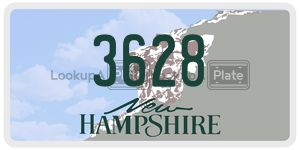 3628  license plate in NH