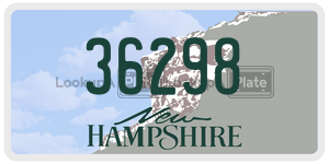 36298  license plate in NH