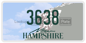 3638  license plate in NH