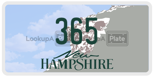 365  license plate in NH