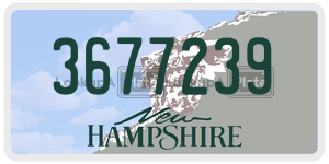 3677239  license plate in NH