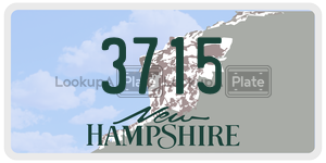 3715  license plate in NH