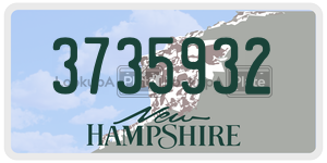 3735932  license plate in NH
