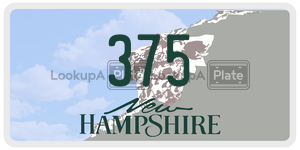 375  license plate in NH
