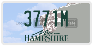 3771M  license plate in NH