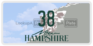 38 license plate in New Hampshire