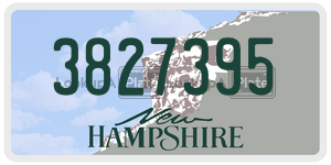 3827395  license plate in NH