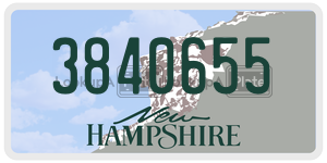 3840655  license plate in NH