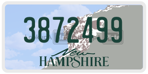 3872499  license plate in NH