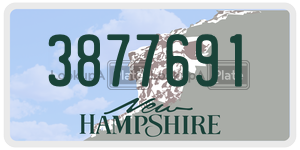 3877691  license plate in NH