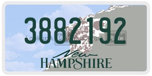 3882192  license plate in NH