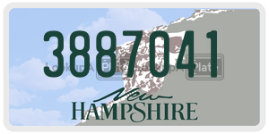 3887041  license plate in NH