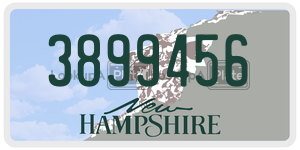 3899456  license plate in NH