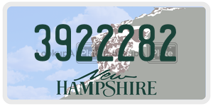 3922282  license plate in NH
